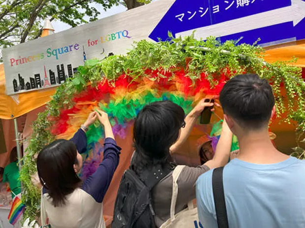 東京レインボープライド2024の会場風景