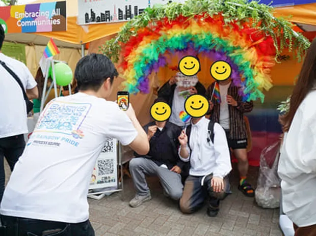 東京レインボープライド2024の会場風景