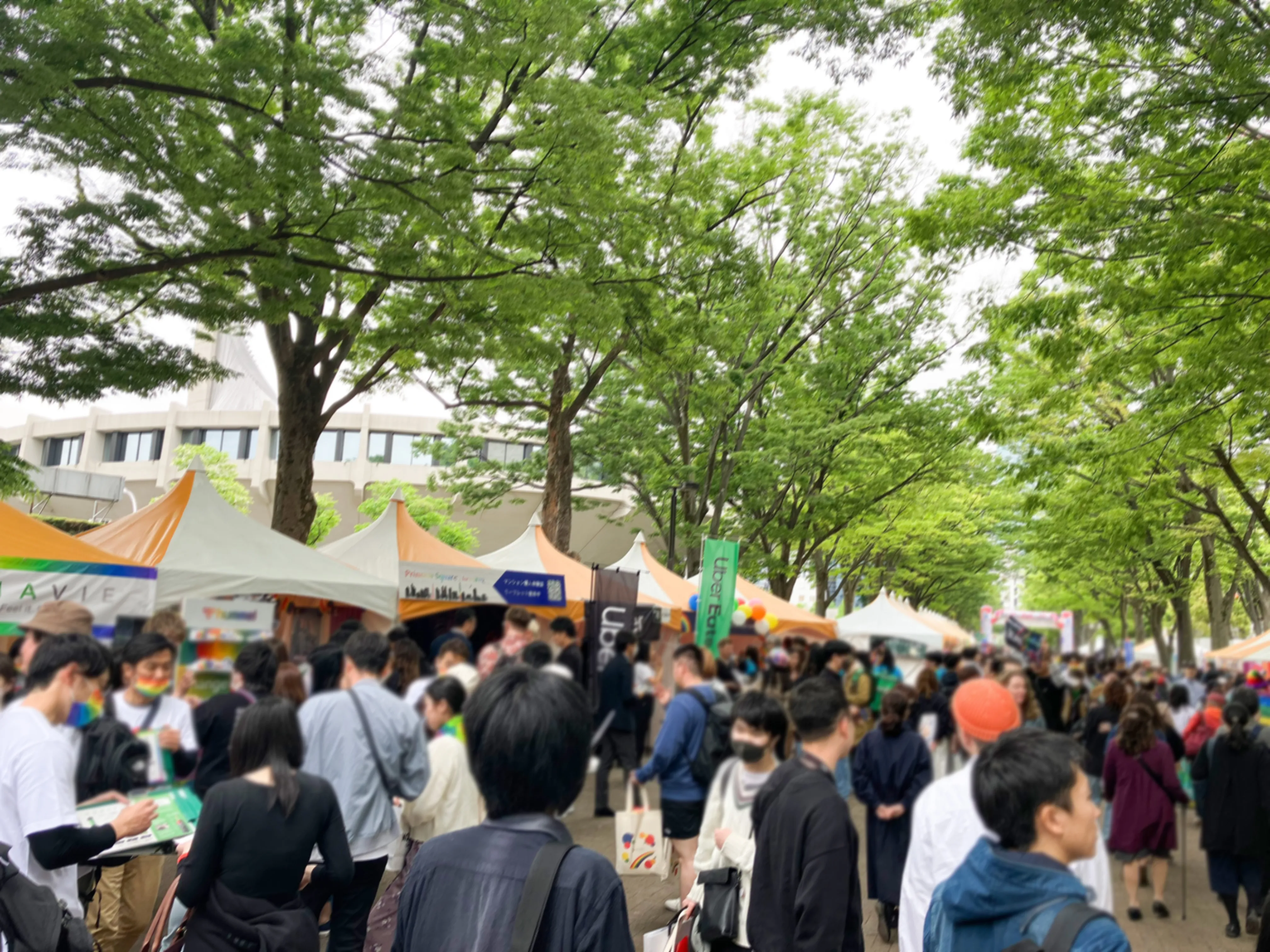 東京レインボープライド2023の会場風景