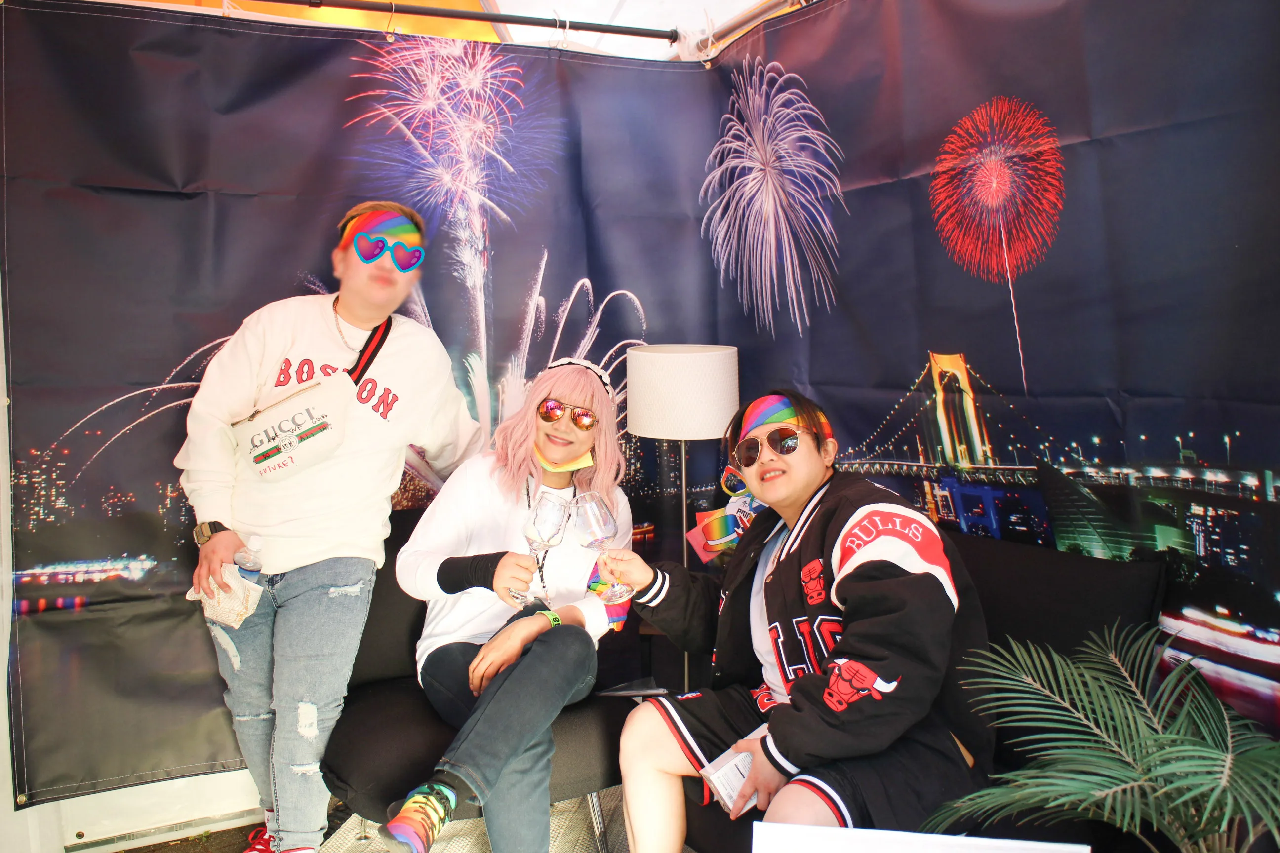 東京レインボープライド2023の会場風景