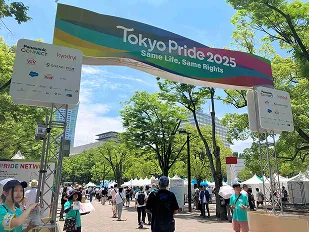 Tokyo Pride 2025の会場風景