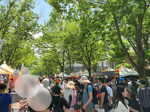 Tokyo Pride 2025の会場風景