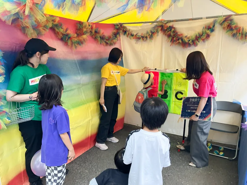 Tokyo Pride 2026の会場風景